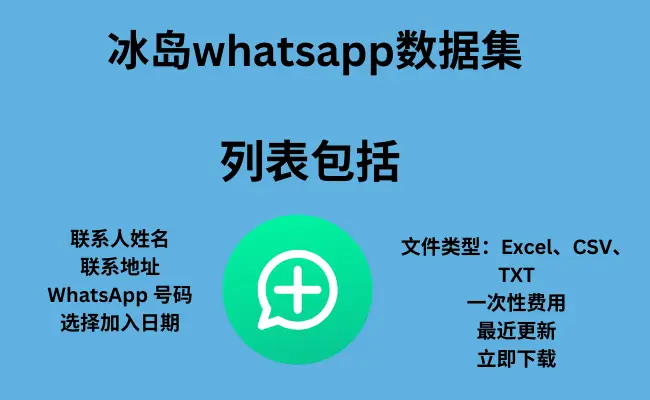 Iceland whatsapp dataset