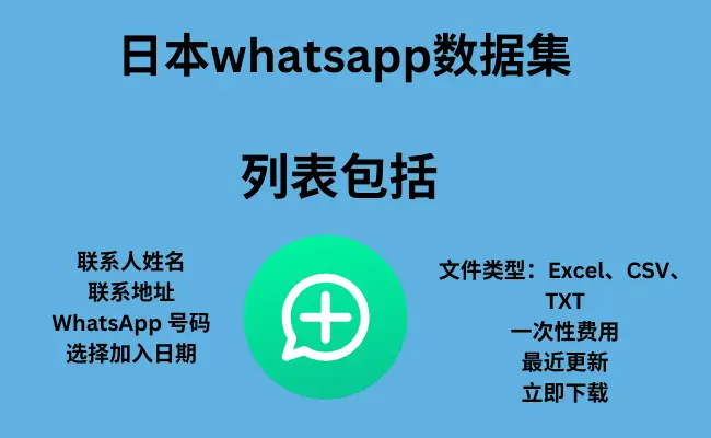 Japan whatsapp dataset