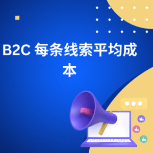 B2C 每条线索平均成本