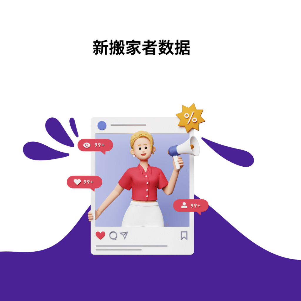 新搬家者数据
